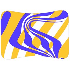 Print Pattern Warp Lines Velour Seat Head Rest Cushion