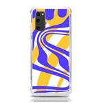 Print Pattern Warp Lines Samsung Galaxy S20 6.2 Inch TPU UV Case Front