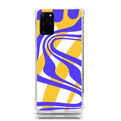 Print Pattern Warp Lines Samsung Galaxy S20Plus 6.7 Inch TPU UV Case