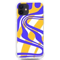 Print Pattern Warp Lines Iphone 12/12 Pro Tpu Uv Print Case by Cemarart