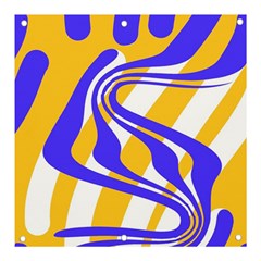 Print Pattern Warp Lines Banner and Sign 3  x 3 