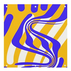 Print Pattern Warp Lines Banner and Sign 4  x 4 