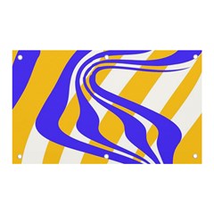 Print Pattern Warp Lines Banner and Sign 5  x 3 