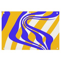 Print Pattern Warp Lines Banner and Sign 6  x 4 