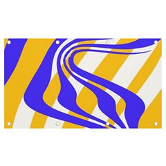 Print Pattern Warp Lines Banner and Sign 7  x 4 