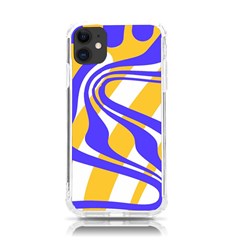 Print Pattern Warp Lines iPhone 11 TPU UV Print Case