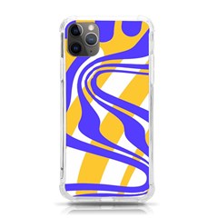 Print Pattern Warp Lines iPhone 11 Pro Max 6.5 Inch TPU UV Print Case