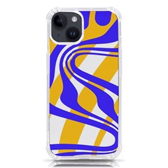 Print Pattern Warp Lines iPhone 14 TPU UV Print Case