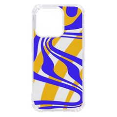 Print Pattern Warp Lines iPhone 14 Pro TPU UV Print Case