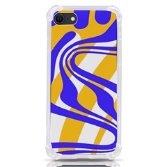 Print Pattern Warp Lines iPhone SE