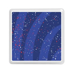 Texture Multicolour Ink Dip Flare Memory Card Reader (square) by Cemarart