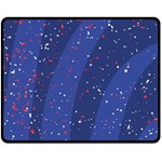 Texture Multicolour Ink Dip Flare Two Sides Fleece Blanket (Medium) 58.8 x47.4  Blanket Front