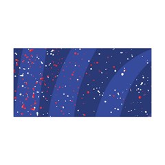 Texture Multicolour Ink Dip Flare Yoga Headband by Cemarart