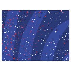 Texture Multicolour Ink Dip Flare Premium Plush Fleece Blanket (extra Small) by Cemarart