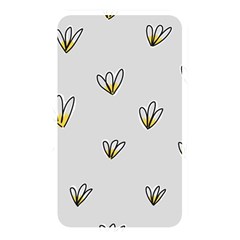 Pattern Leaves Daisies Print Memory Card Reader (rectangular) by Cemarart