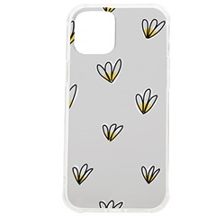 Pattern Leaves Daisies Print Iphone 12 Pro Max Tpu Uv Print Case by Cemarart