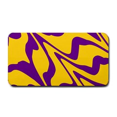 Waves Pattern Lines Wiggly Medium Bar Mat by Cemarart