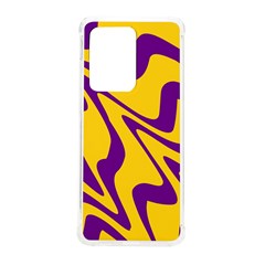 Waves Pattern Lines Wiggly Samsung Galaxy S20 Ultra 6 9 Inch Tpu Uv Case by Cemarart