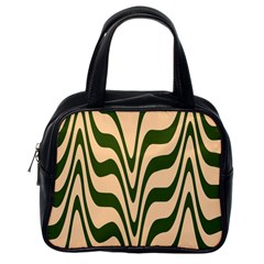 Swirl Pattern Abstract Marble Classic Handbag (one Side) by Cemarart