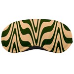 Swirl Pattern Abstract Marble Sleep Mask Front