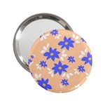 Flowers Pattern Floral Print 2.25  Handbag Mirrors Front