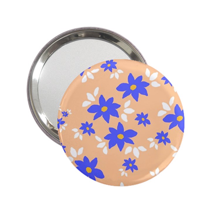 Flowers Pattern Floral Print 2.25  Handbag Mirrors