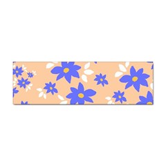 Flowers Pattern Floral Print Sticker (bumper) by Cemarart