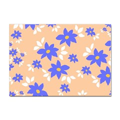 Flowers Pattern Floral Print Sticker A4 (100 Pack) by Cemarart