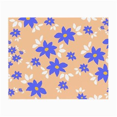 Flowers Pattern Floral Print Small Glasses Cloth