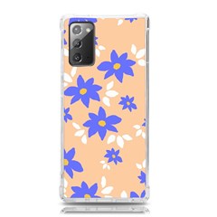 Flowers Pattern Floral Print Samsung Galaxy Note 20 Tpu Uv Case by Cemarart