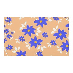 Flowers Pattern Floral Print Banner And Sign 5  X 3  by Cemarart