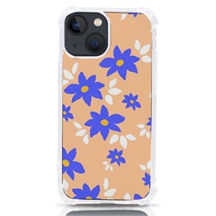 Flowers Pattern Floral Print Iphone 13 Mini Tpu Uv Print Case by Cemarart