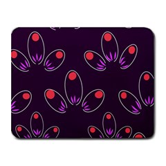 Pattern Petals Dots Print Seamless Small Mousepad