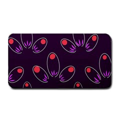 Pattern Petals Dots Print Seamless Medium Bar Mat by Cemarart