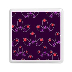 Pattern Petals Dots Print Seamless Memory Card Reader (square) by Cemarart