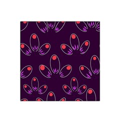 Pattern Petals Dots Print Seamless Satin Bandana Scarf 22  X 22  by Cemarart