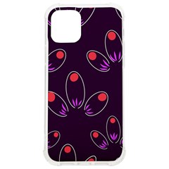 Pattern Petals Dots Print Seamless Iphone 12/12 Pro Tpu Uv Print Case by Cemarart