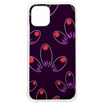 Pattern Petals Dots Print Seamless iPhone 12/12 Pro TPU UV Print Case Front