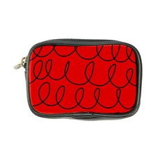 Red Background Wallpaper Coin Purse by Cemarart