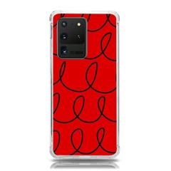 Red Background Wallpaper Samsung Galaxy S20 Ultra 6 9 Inch Tpu Uv Case by Cemarart