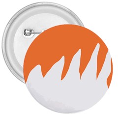 Orange Background Halloween 3  Buttons by Cemarart