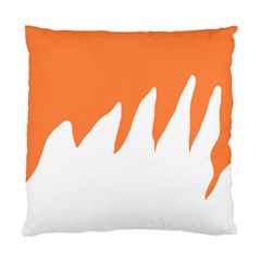 Orange Background Halloween Standard Cushion Case (two Sides) by Cemarart