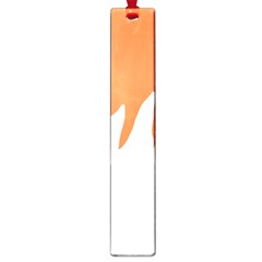 Orange Background Halloween Large Book Marks by Cemarart