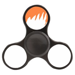 Orange Background Halloween Finger Spinner by Cemarart