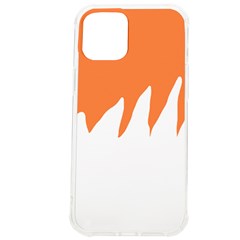 Orange Background Halloween Iphone 12 Pro Max Tpu Uv Print Case by Cemarart