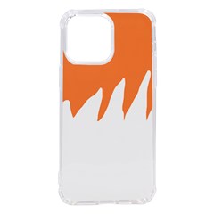 Orange Background Halloween Iphone 14 Pro Max Tpu Uv Print Case by Cemarart