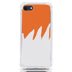 Orange Background Halloween Iphone Se by Cemarart