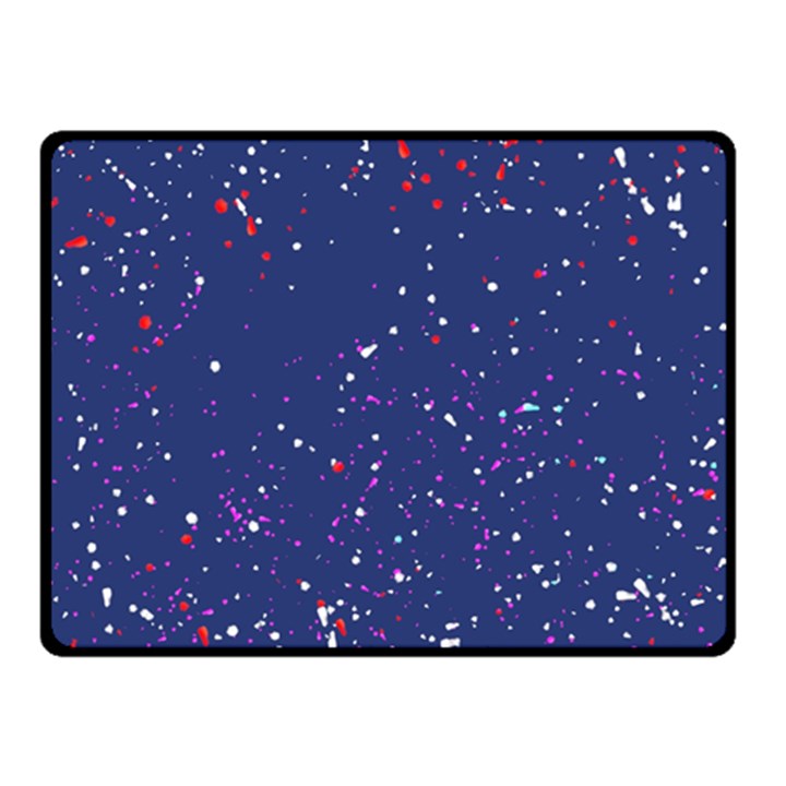 Texture Grunge Speckles Dots Two Sides Fleece Blanket (Small)