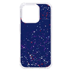 Texture Grunge Speckles Dots Iphone 14 Pro Tpu Uv Print Case by Cemarart