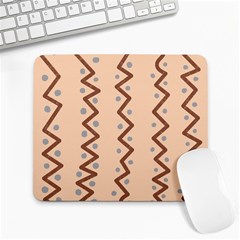 Print Pattern Minimal Tribal Large Mousepad by Cemarart